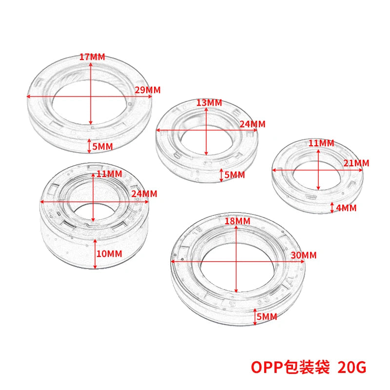 Engine Oil Seal Kit Vertex Sealing Gaskets For HONDA TRX70 TRX90 S65 ARC70 C70 CL70 CT70 CT70R L70 SL70 XR50 XR70 Z50 R