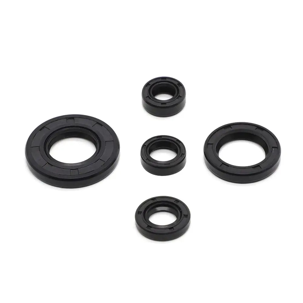 5PC Motorcycle Engine Oil Seal Kit Crankshaft Crankcase Seals Shift Shaft For Yamaha TTR 125 125L TTR125 TTR125L 2000-2015