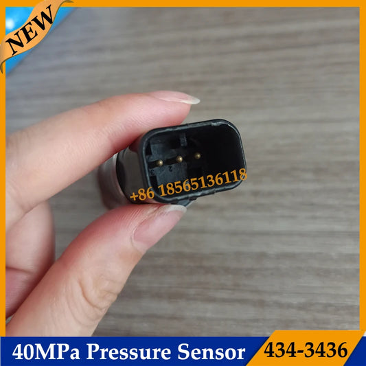 4343436 40MPa Pressure Sensor 434-3436 For Caterpillar Excavator E320C E320D E325D E336D E323D