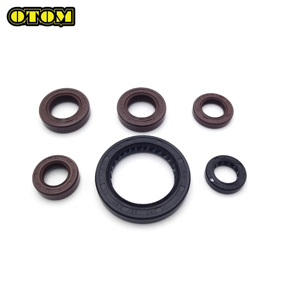 Motorcycle Engine Oil Seal Starter Shift Balance Shaft Crankshaft Countershaft Clutch Arm For ZONGSHEN NC250 450 MOTOLAND KAYO