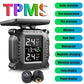 TPMS Motorcycle Tire Pressure Sensors Motorbike Tire Pressure  Temperature  Monitoring System Solar Charging