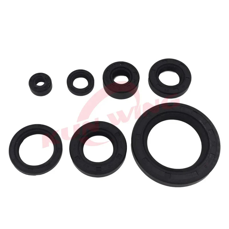 Engine Oil Seal Kit for Rebel CA250 CM250 Regal Raptor DD250 Tank Vision Baja Phoenix 250 Jinlun Texan 250 QJ250-3 253FMM