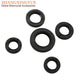 5pc Dio50 ZX50 Tact50 Engine Oil Seal Assy For Honda Dio AF16 TACT AF17 AF18 AF27 AF28 AF34 AF35 ZX 50cc 4-Stroke