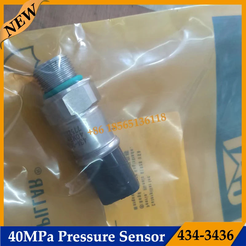 4343436 40MPa Pressure Sensor 434-3436 For Caterpillar Excavator E320C E320D E325D E336D E323D