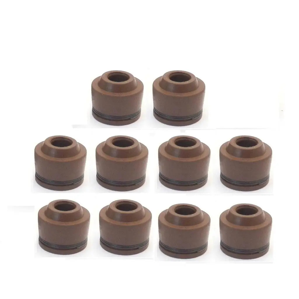 10pcs Motorcycle Engine Cylinder Valve Stem Oil Seals For GY6 50cc 125 150cc QMB139 157QMI 152QMI Scooter Moped