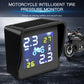 Motorcycle Tire Pressure Sensors Solar Charging LCD TPMS wireless tire monitoring system with 2 Sensors