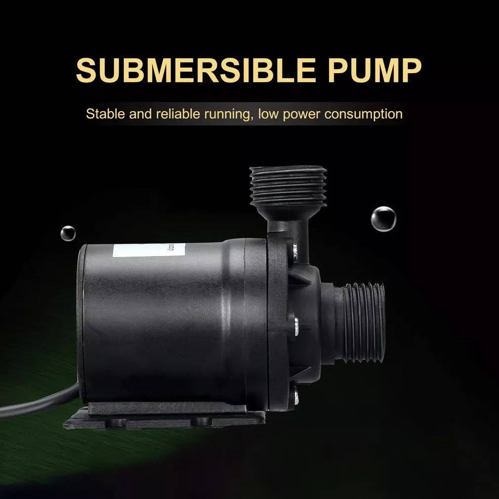 DC12V Lift 5M 800L/H Solar Brushless Motor Water Circulation Water Pump Ceramic Shaft Ultra Quiet Submersibles Water Pumps