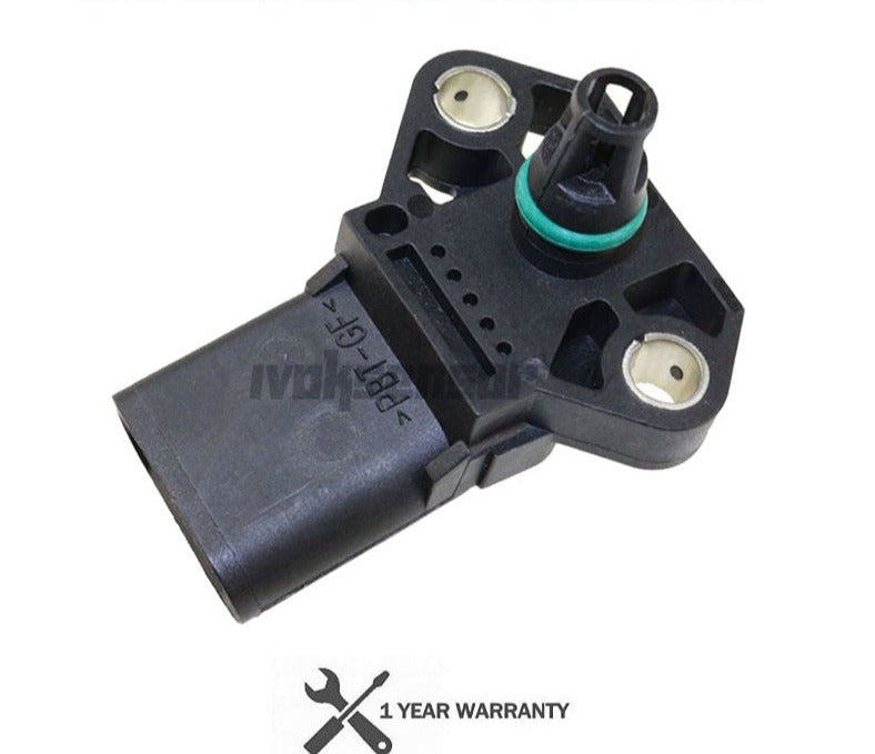 3Bar MAP Sensor Intake Air Boost Pressure Drucksensor For VW Beetle Golf Jetta Passat Touareg Tiguan CC 1.9 2.0 3.0 5.0 TDI